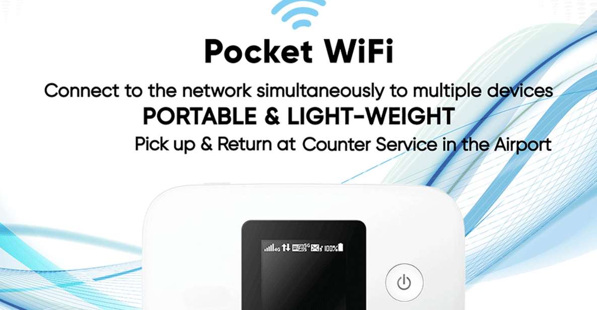 Bangkok: Unlimited 4G Portable Pocket Wi-Fi Rental - Pickup and Drop-off