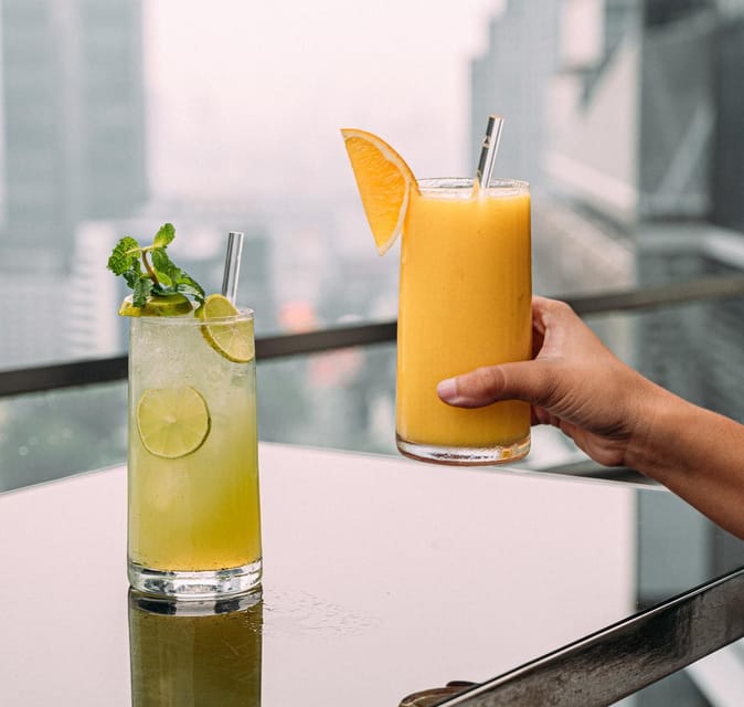 Bangkok: Up & Above Restaurant & Rooftop Bar - Beverage and Culinary Offerings