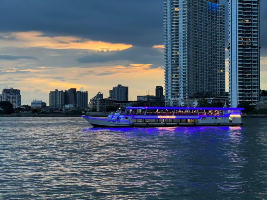 Bangkok: VELA Dinner Cruise Ticket - Key Points