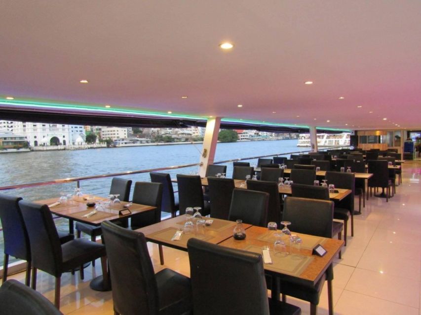 Bangkok: VELA Dinner Cruise Ticket - Live Music Band Onboard