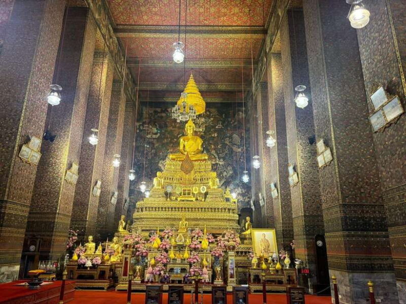Bangkok: Wat Pho and Wat Arun Guided Walking Tour (2 Hours) - Wat Pho Exploration