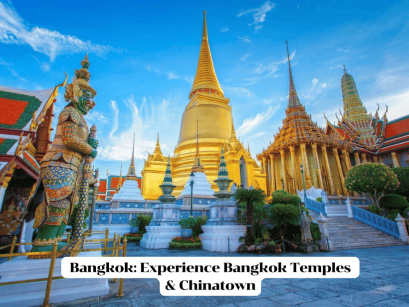 Bangkok: Wat Phra Kaew, Wat Arun, and Chinatown Tour - Tour Overview and Details