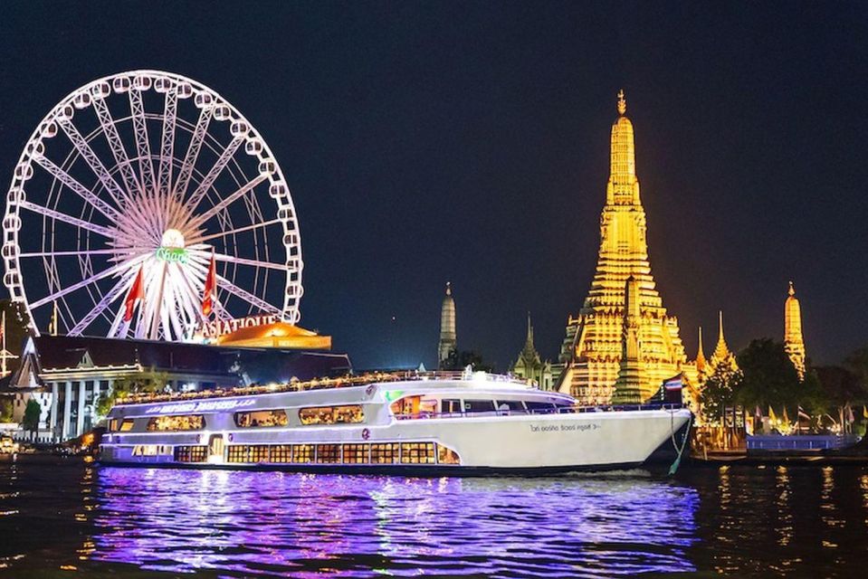 Bangkok: White Orchid Chao Phraya Dinner Cruise Free Beer - Entertainment and Cultural Performances