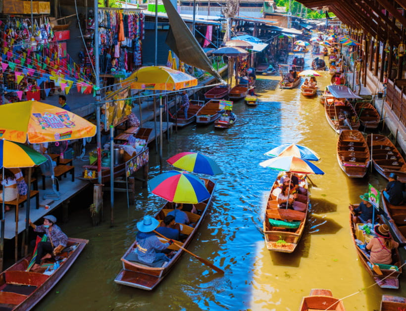 Bangkoks Best: City Highlights and Floating Markets Tour - Strolling Through the Vibrant Chinatown