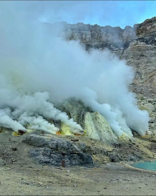 Banyuwangi Ijen Crater Tour Starting From Bali - Blue Fire Phenomenon