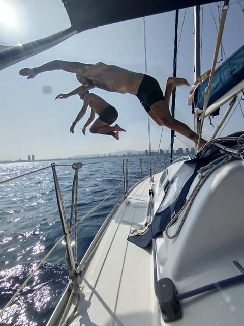 Barcelona Badalona : Sailboat Tour, Snacks, Drinks, Swimming - Practical Tips and Considerations