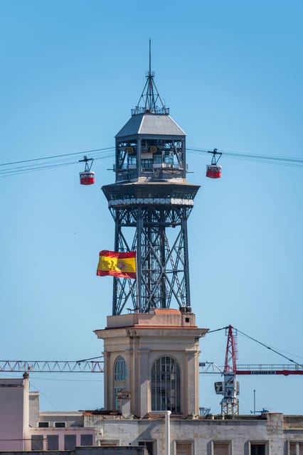 Barcelona by Air and Sea: Montjuic, Cable Car, Beach and Catamaran. - Tour Features