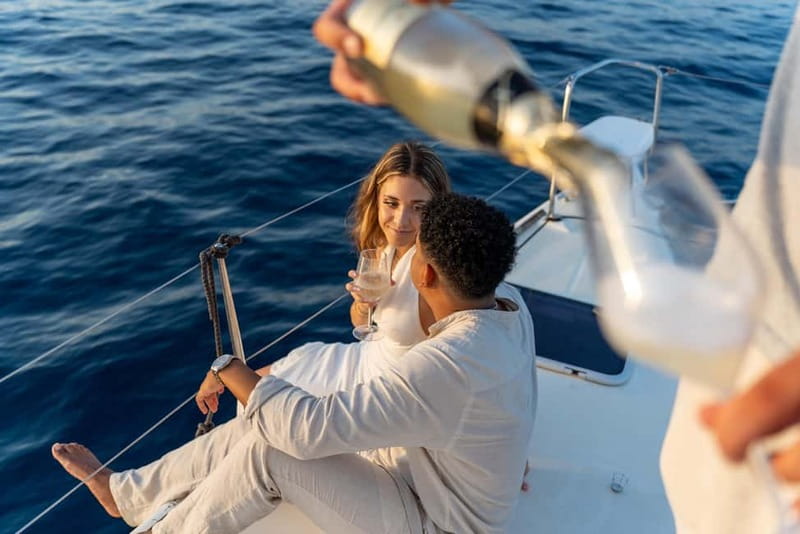 Barcelona: Catamaran Cruise w/ Sailing, Wine, & Tapa - Key Points