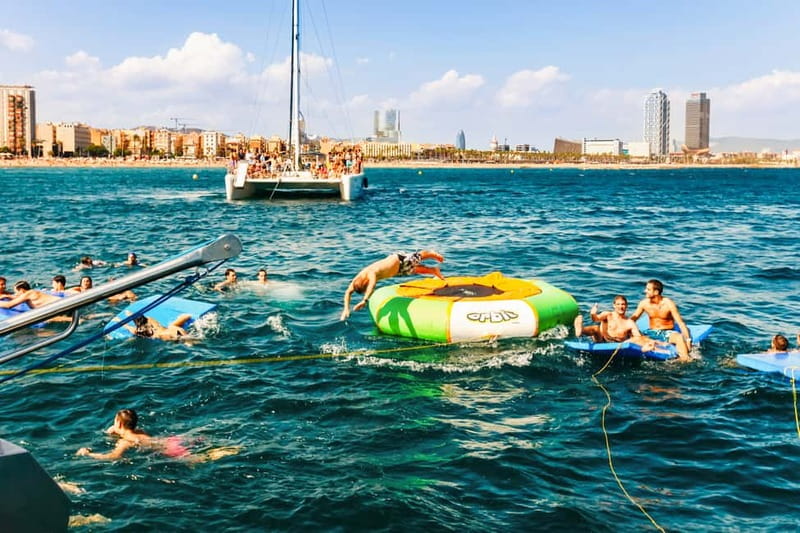 Barcelona: Catamaran Party Cruise with BBQ Meal - The Highlights and Authenticity