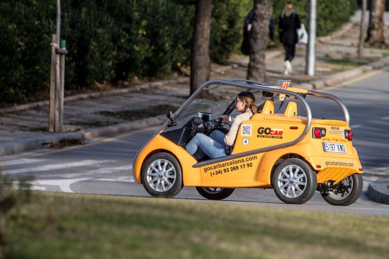 Barcelona: City Center and Olympic Park GoCar Experience - Tour Details