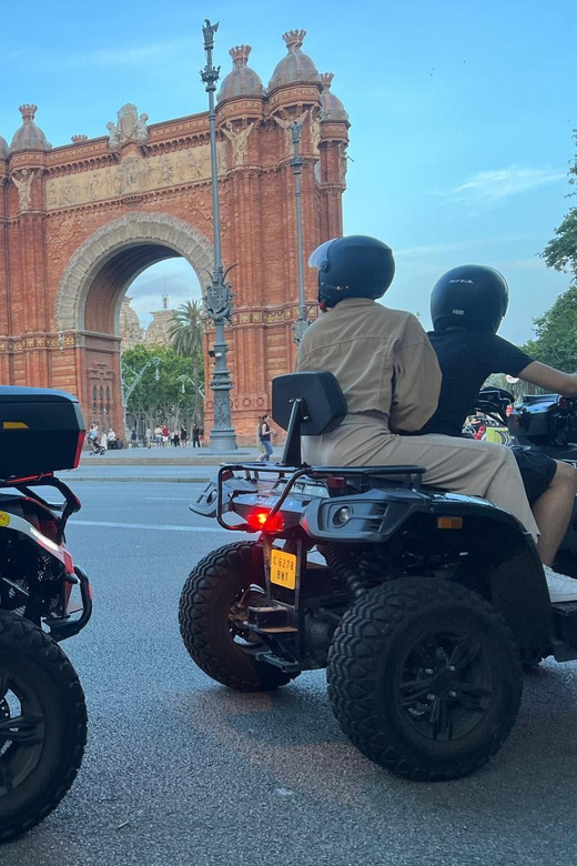Barcelona: City Sights Electric Quad Tour - Key Points