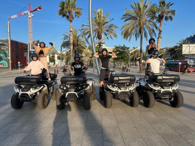Barcelona: City Sights Electric Quad Tour - Tour Highlights and Itinerary