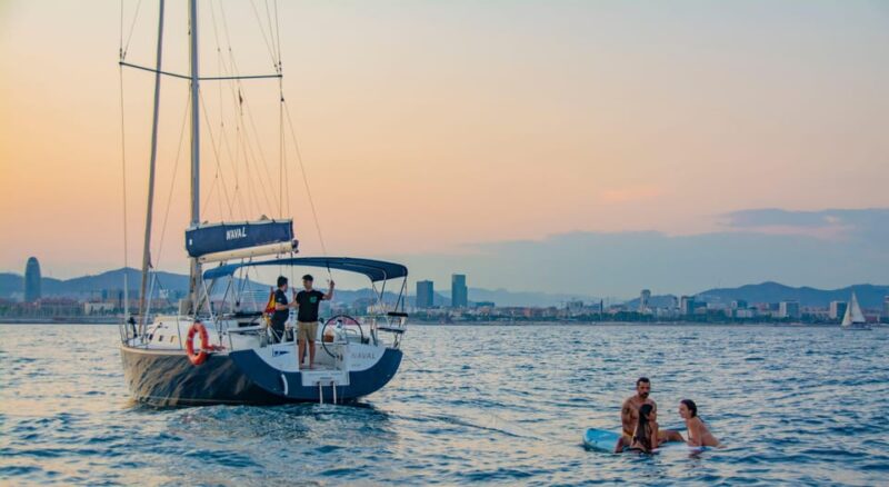 Barcelona: Electric Bike Tour to Montjuic + Relaxing Sailboat Ride - Montjuïc National Palace