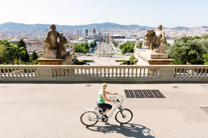 Barcelona Electric Bike Tour With Panoramic City Views - Tour Highlights