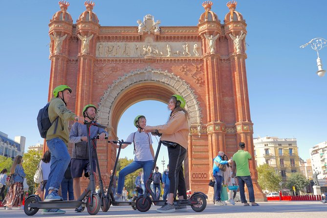 Barcelona Electric Scooter Tour - Tour Itinerary