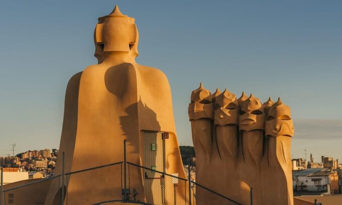 Barcelona: Fast Track La Casa Milà Guided Tour - Exploring the Courtyards and Attic