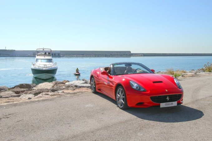 Barcelona: Ferrari Driving & Jet Ski or Sailing Experience - Driving the Ferrari
