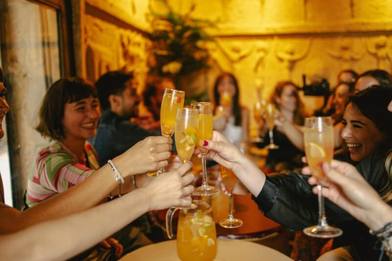 Barcelona: Guided City Nightlife Tour - Socializing With Fellow Travelers
