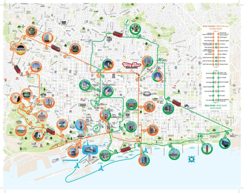 Barcelona: Hop-On Hop-Off Bus with Sailing Cruise - Transportation and Practicalities