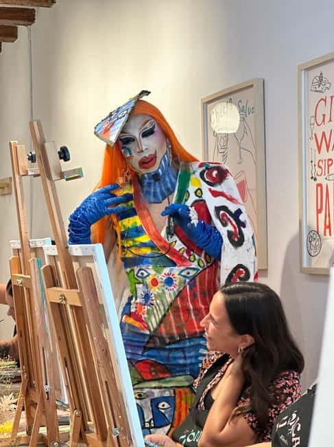 Barcelona: Join the Painting Party with Tarot, Drag & More! - An Authentic Night Out in Barcelona: What to Expect