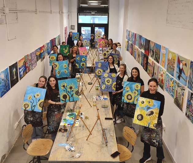 Barcelona: Learn to paint, sip wine, enjoy snacks & music - What’s Not Included