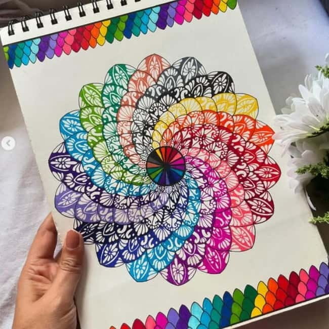 Barcelona: Mandala Drawing Workshop with Chai - The hands-on mandala creation