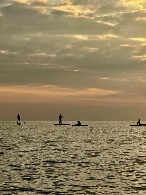 Barcelona: Paddleboard at sunrise. Inc.: teacher, photos/videos, material, equipment. - Pricing and Value
