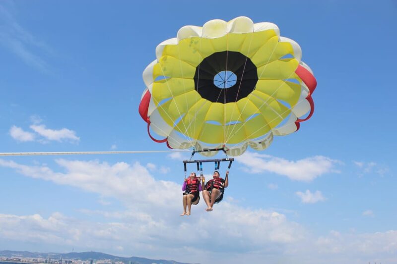 Barcelona: Parasailing With 360º Panoramic Skyline Views - Meeting Point and Transportation