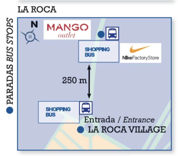 Barcelona: Roca Village Shopping Mall Transfers - Shopping Experience
