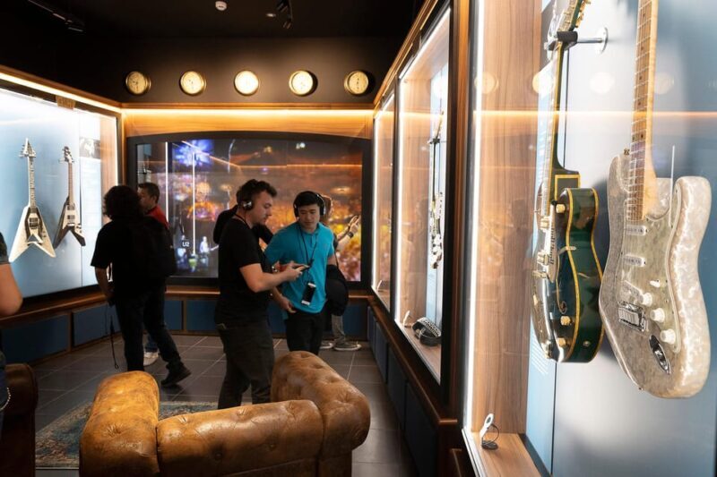 Barcelona: Rock Museum- Guitar Legends Hall - Highlights and Noteworthy Details