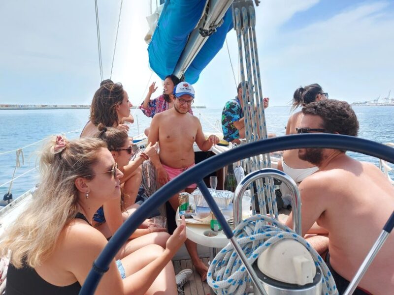 Barcelona Sailing Tour Drinks, Snacks Swim & Stunning Views - Sailing Experience and Itinerary