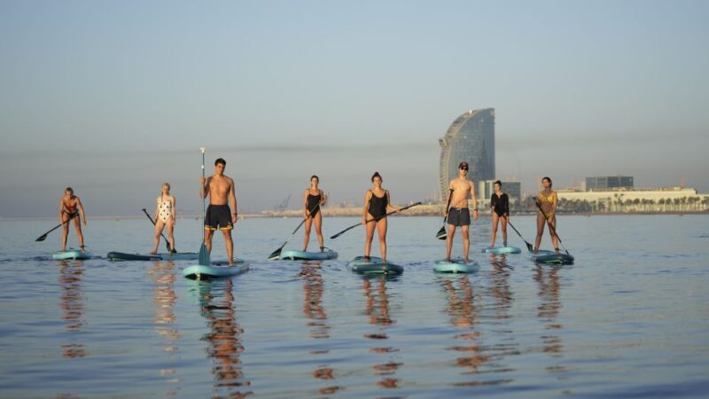 Barcelona: Sunrise Paddleboarding With Instructor and Photos - Good To Know