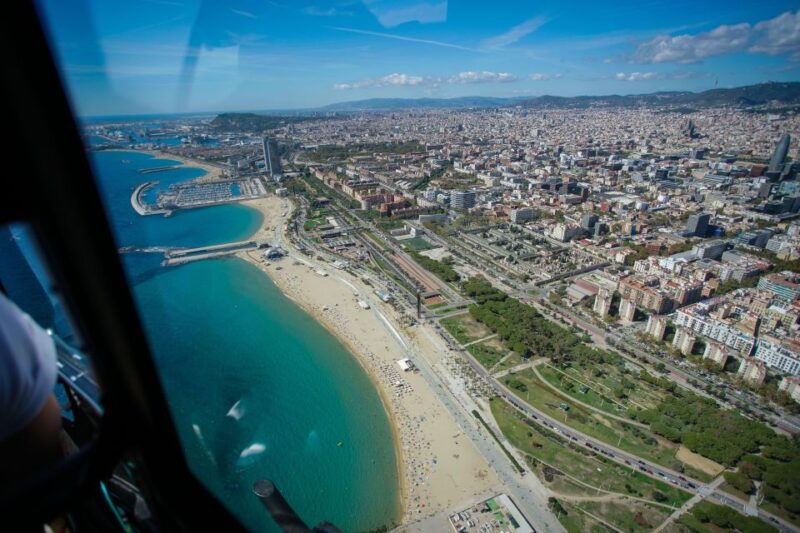 Barcelona: Unique Helicopter Flight & Optional Yacht Cruise - Savoring the Mediterranean Delight