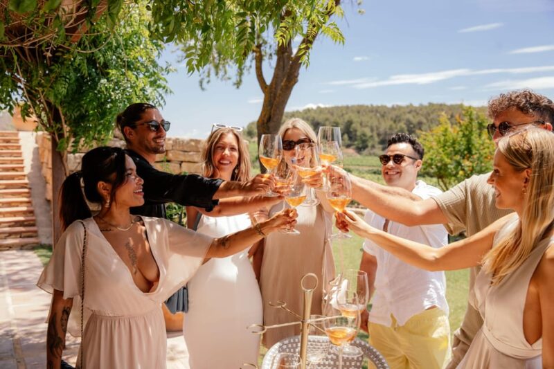 Barcelona: Vineyard Horseback Riding & Wine Tasting + Tapas - Winery Visit and Wine Tasting
