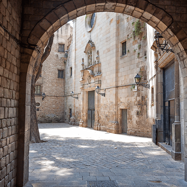 Barcelona: Walking Tour of the Gothic Quarter and Boat Ride - Discovering the Charm of Medieval Streets and Squares