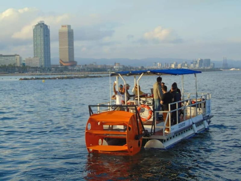 Barcelona: Water Beer Bike Tour, with Friends and Swim - FAQ