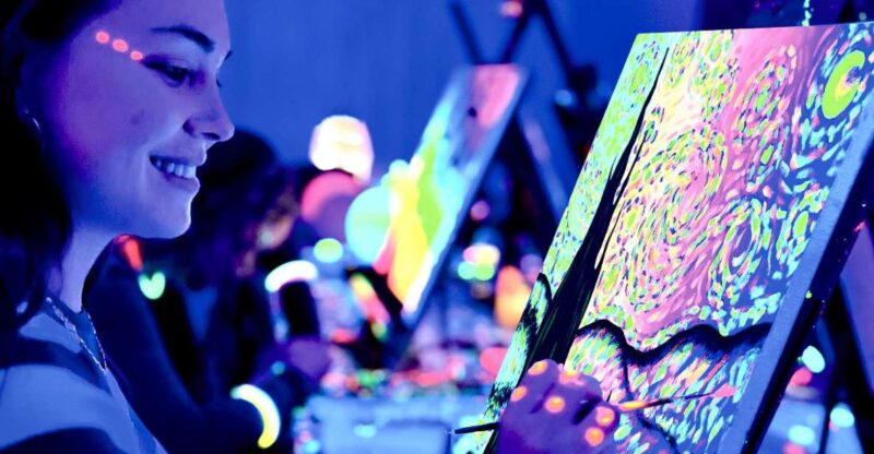 Barcelona: Wine and Van Gogh Paint and Sip Painting Class - Experience Highlights