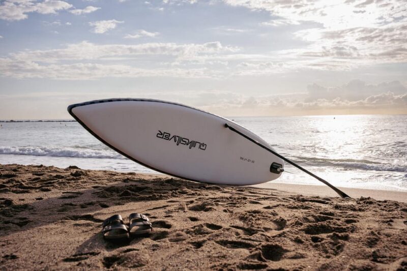 Barceloneta Beach: Stand Up Paddle & Electrical Fatbike Tour - Equipment and Amenities
