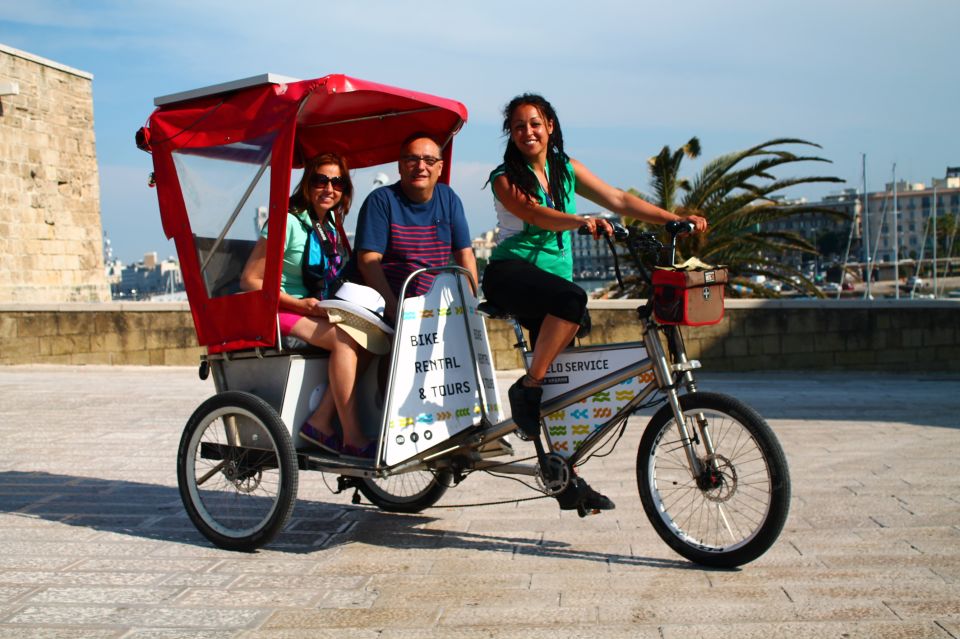Bari: Old Town Guided Eco-Friendly Rickshaw Tour - Key Points
