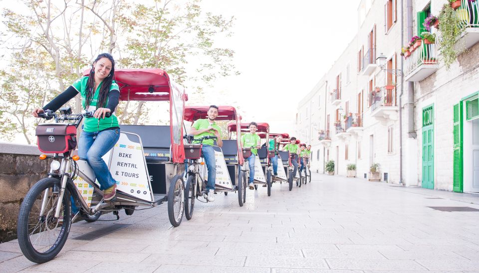 Bari: Old Town Guided Eco-Friendly Rickshaw Tour - Ask Away
