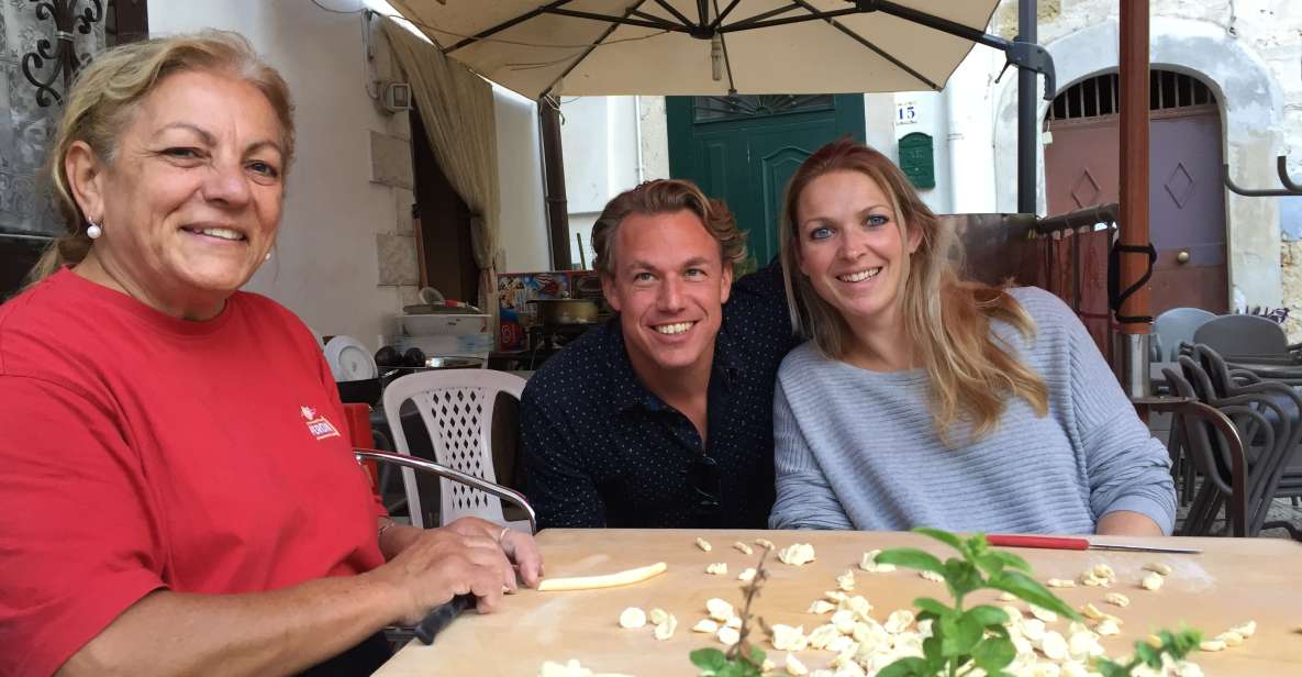 Bari: Pasta Experience Walking Tour - Key Points