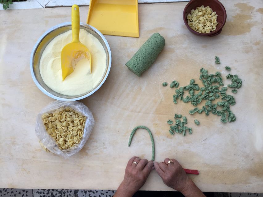 Bari: Pasta Experience Walking Tour - Included Amenities