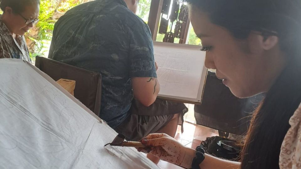 Batik Class With Transfer - Balinese Batik Techniques Explored