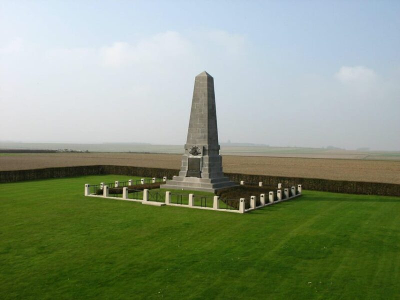 Battle of the Somme WWI Battlefield From Amiens - Lochnagar Crater