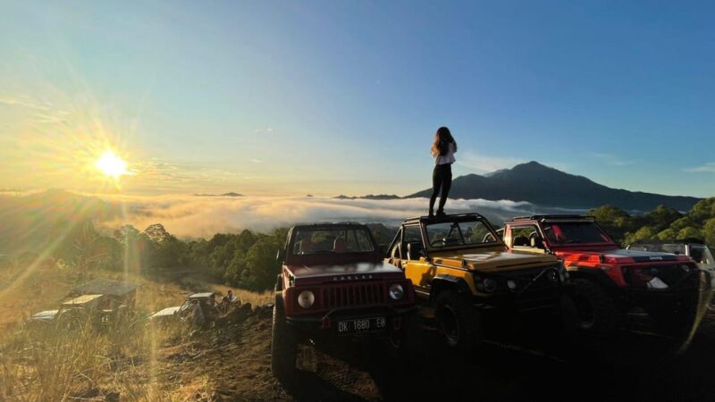 Batur Sunrise Jeep & Black Lava Tour - Tour Features