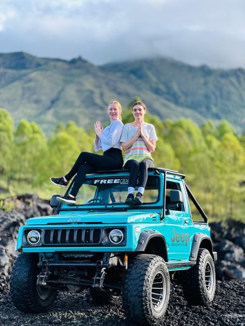 BATUR VOLCANO JEEP SUNRISE, BLACK LAVA & NATURAL HOT SPRING - Experience Highlights