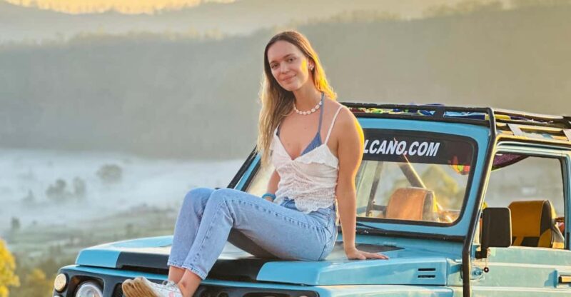 BATUR VOLCANO JEEP SUNRISE, BLACK LAVA & NATURAL HOT SPRING - Booking Details