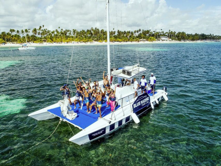 Bavaro: Punta Cana Catamaran Tour With Open Bar and Snacks - Key Points