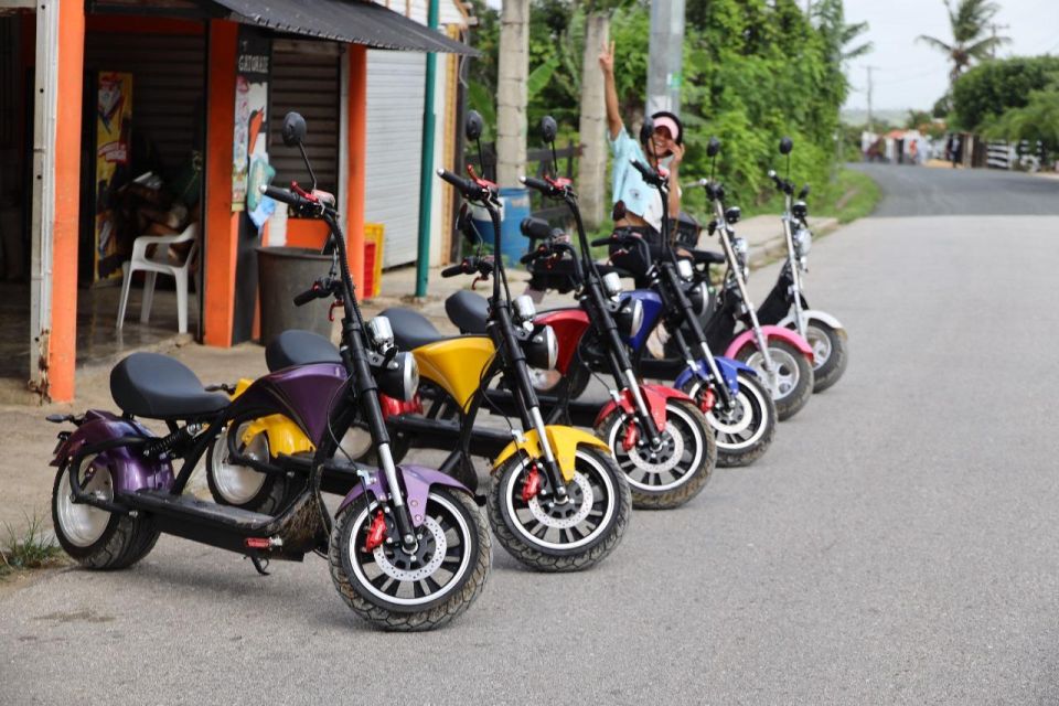 Bavaro Punta Cana: City Tour With Harley Models E-Scooters - Pickup and Drop-off