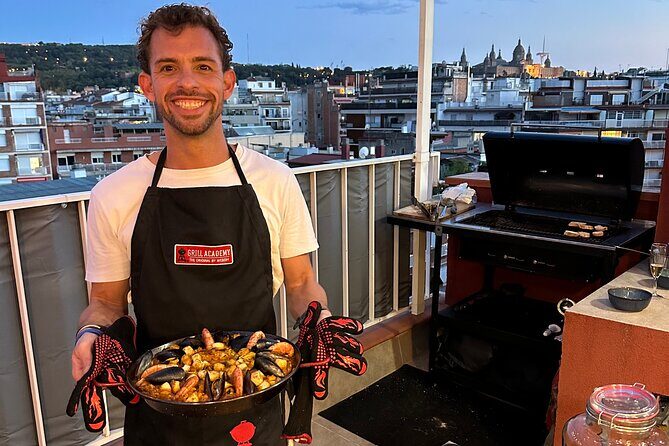 BBQ Paella in a Penthouse Terrace in Barcelona with a Chef - FAQs